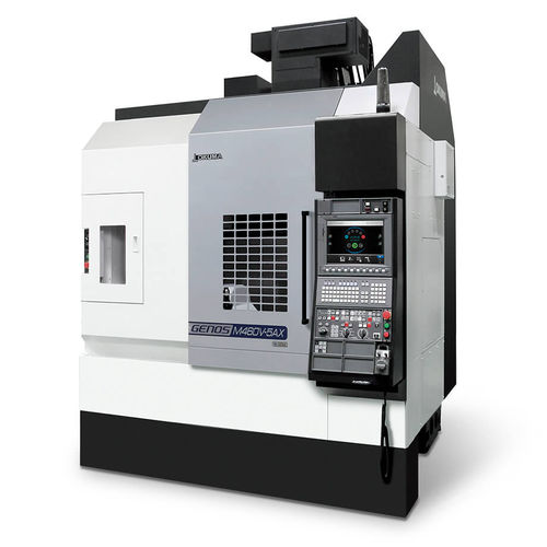 5-Achs-Bearbeitungszentrum - GENOS M460V-5AX - OKUMA CORPORATION - vertikal / für die Raumfahrtindustrie / CNC