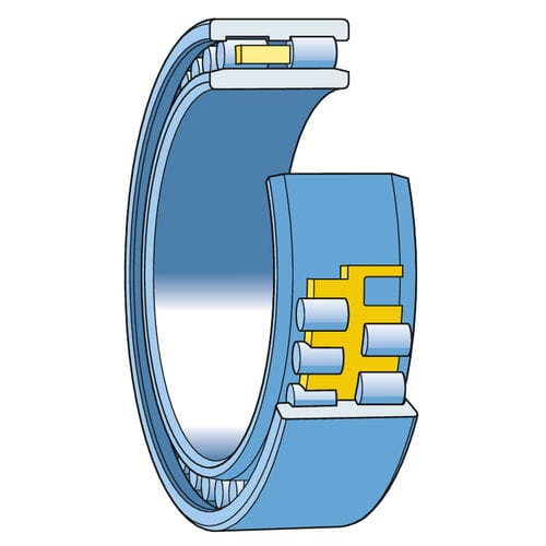 Zylinderrollen-Wälzlager - SKF AEROSPACE - zweireihig / für Schwerlasten / für hohe Drehzahlen