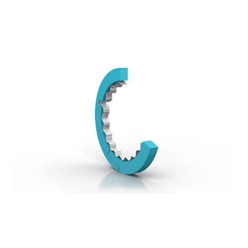 O-Ring-Dichtung - Turcon® Dual - TRELLEBORG - Lippen / kreisförmig / gerillt