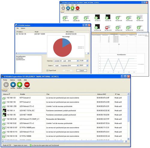 Management-Software - GTNetworkManager2 - GORGY TIMING - für die Luftfahrt
