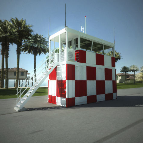 Modularer Kontrollturm - MOBILE AIR TRAFFIC CONTROL SYSTEMS LTD. - für Flughafen / für Luftverkehrsmanagement