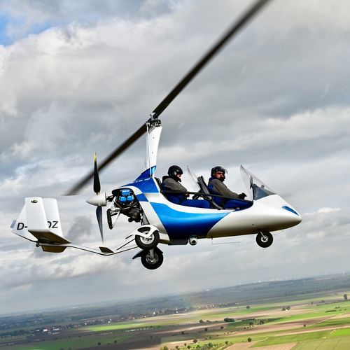 Zweisitzer-Gyrocopter - MTOsentinel - AutoGyro GmbH - 4-Takt-Motor / offenes Cockpit / Tandem