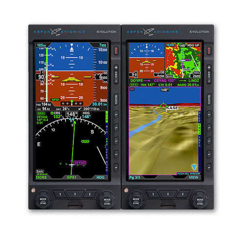 PFD für Hubschrauber - EVOLUTION 1500C3 - Aspen Avionics, Inc.