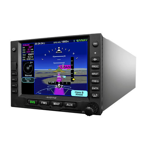 Flight Management System (FMS) für Flugzeug - IFD545  - Avidyne - CDU / mit GPS/NAV/COM / mit Touchscreen