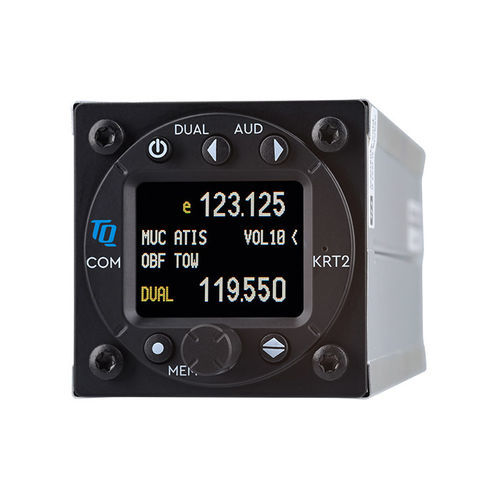 Mit Intercom / VHF - KRT2-S - TQ Systems GmbH - für Flugzeug