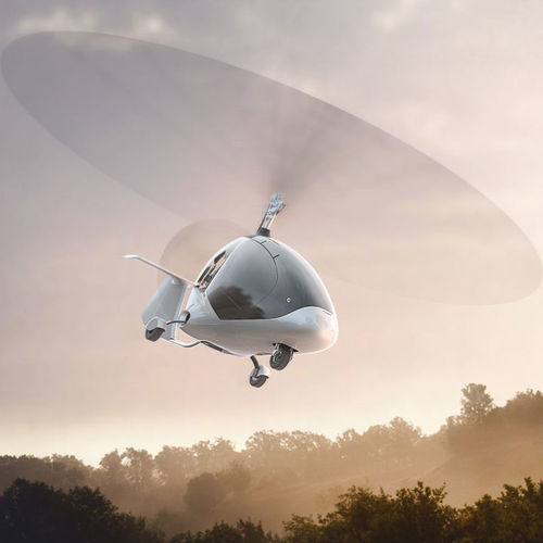 Zweisitzer-Gyrocopter - TWISTAIR 2.0 - Aviation Artur Trendak - 4-Takt-Motor / geschlossenes Cockpit / Tandem