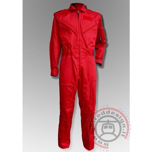 Kombianzug für Piloten - FSC-28/US - Red - United Design - unisex / rot
