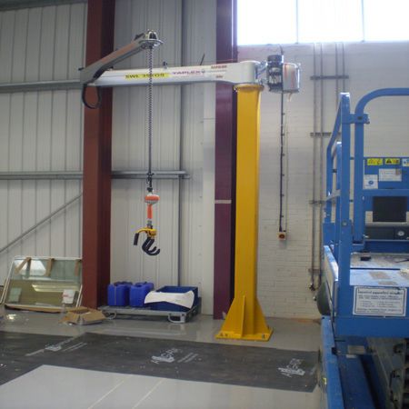 Elektrischer Manipulator - Yaplex - mit Haken / für Waren / mit Gelenk
