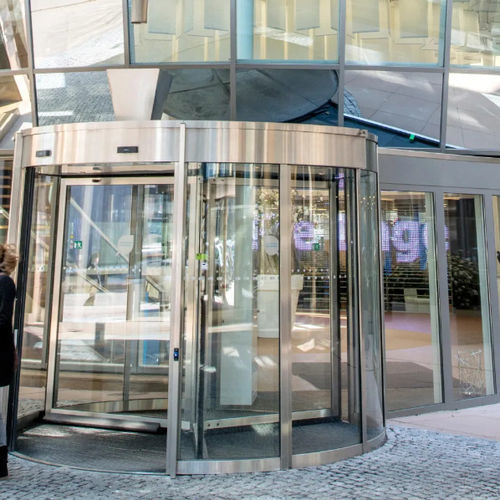Automatische Drehtür - Tourniket  - Boon Edam - Sicherheit / für Flughafen