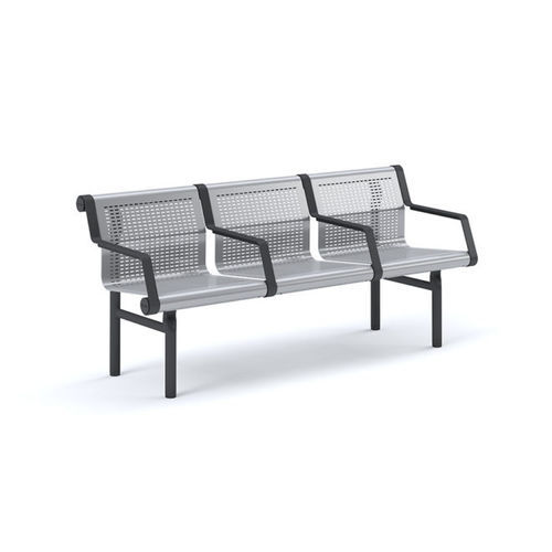 Bank für Flughafen - Setz Cuff - Arconas - Metall