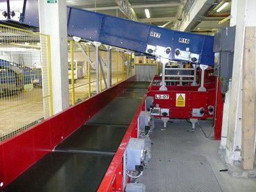Bandförderer - Robson Handling Technology Ltd - Gepäck / horizontal / für Flughafen