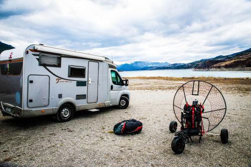 Einsitzer-Paratrike - PICCOLO - BACK BONE - mit Motor