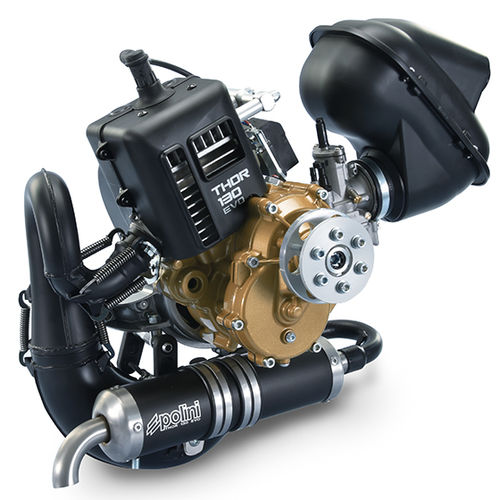 Kolbenmotor / 10 - 50ch - Thor 130 EVO - POLINI MOTORI SPA - 10 - 50kg / für Motorschirm / 2-Takt