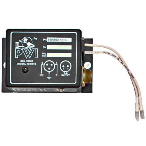 Stromversorgung für Beleuchtung - PN 6900053-004 - PWI lnc. - DC/AC