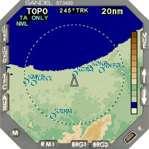 TAWS für Hubschrauber - ST3400  - Sandel Avionics