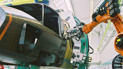 Robotisierte Montagemaschine - Broetje-Automation - für die Luftfahrt