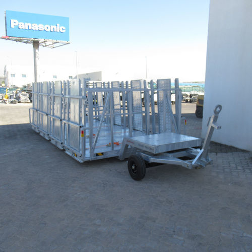 Baumaschinentransporter-Anhänger - BC25	 - VIKING TRAILERS INTERNATIONAL - 2-Achsen / für Flughafen