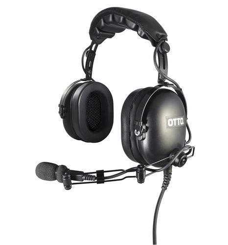Headset für Rollfeld - OTTO - für ground support / schallisolierend / mit E-Kabel