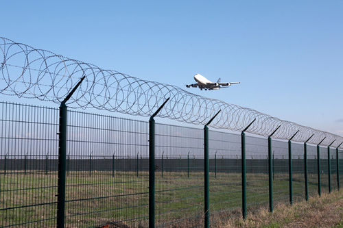 Zaun für Flughafen - Dirickx Groupe - Metall / Sicherheit