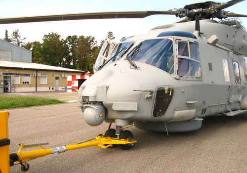 Schleppstange zum Abschleppen per Fahrzeug - NH 90 - O.M.A.R. Technology - für Hubschrauber / für Flughafen