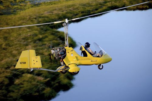 Zweisitzer-Gyrocopter - American Ranger 1 - Silverlight Aviation LLC - 4-Takt-Motor / Tandem / offenes Cockpit