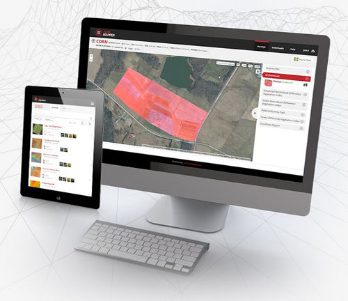 Analysesoftware - PRECISIONMAPPER - PrecisionHawk - Kartografie / für Drohnen / 3D