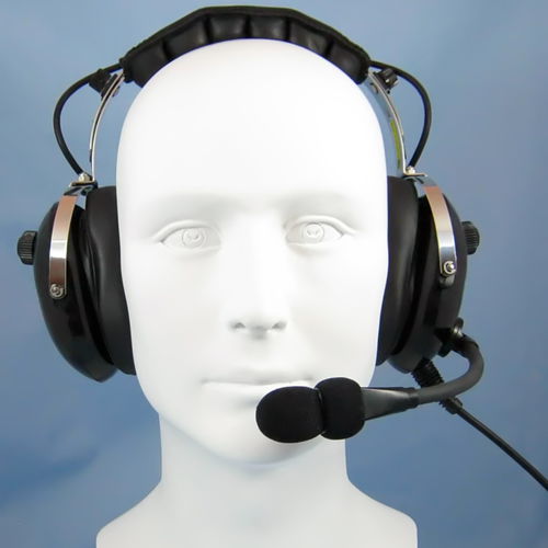 Headset für Piloten - DRE-1001  - Headsets Inc. - für allgemeine Luftfahrt / schallisolierend / mit E-Kabel