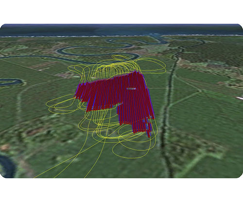 Software für Fluganalyse - GIS - AG-NAV - zur Flugplanung / GPS / Kartografie