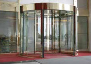 Automatische Drehtür - Grand® 2W - Horton Automatics - für Flughafen