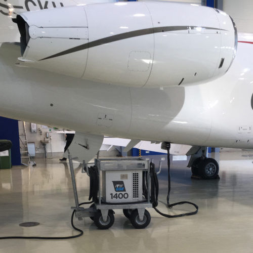 Elektrisches Bodenstrom-Aggregat - 1400 GPU - ITW GSE - stationär / mobil / Rollfeld