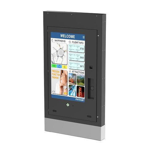 Interaktive Säule / Multimedia - AVETA - Parabit Systems - Information / für Flughafen
