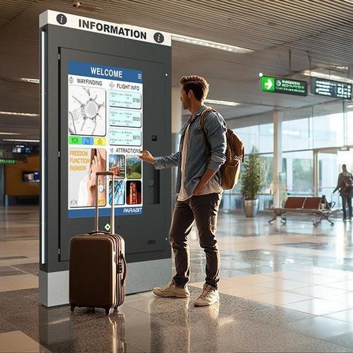 Werbesoftware - Teleportivity - Parabit Systems - für Flughafen / für die Luftfahrt