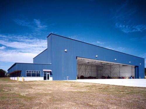 Hangar für Flugzeug - Delaware River Bay - Heavy Structures - offen / für Flughafen