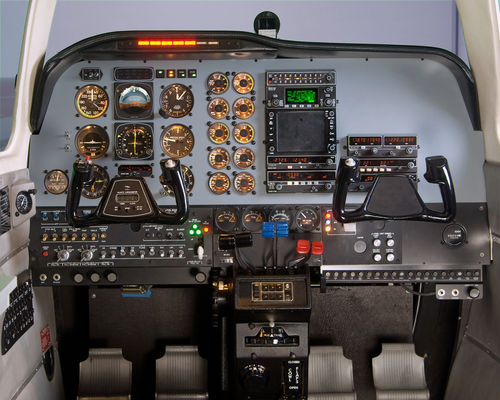 Flugsimulator - SIMCOM Aviation Training - für Trainingszwecke / Cockpit