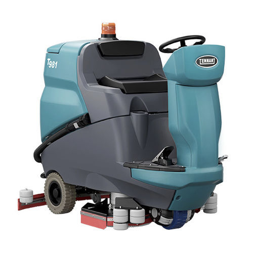 Scheuersaugmaschine für Flughafen - T981 - Tennant - Aufsitz / batteriebetrieben