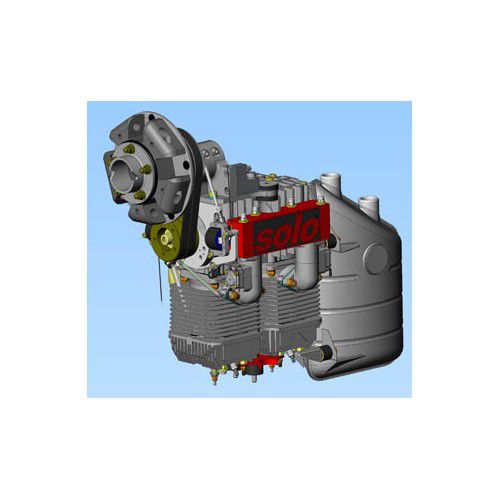 Kolbenmotor / 10 - 50ch - 2350 D - SOLO® VERTRIEBS- UND ENTWICKLUNGS GMBH - 10 - 50kg / für UL-Fluggerät / für Motorsegler