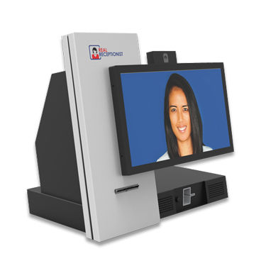 Thekenmontierter Warteschlangenmanager - 2D Advanced Countertop - Telemedium / Teleportel - mit Touchscreen / für Flughafen