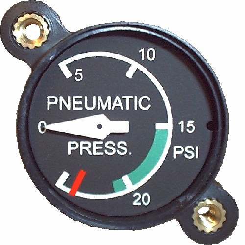 Druckanzeiger - UMA Instruments - analog / für Motoren / für Flugzeug