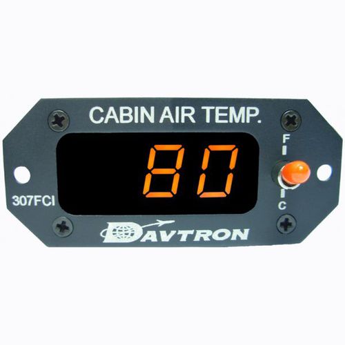 Temperaturanzeiger - M307FCI - Davtron, Inc. - elektronisch / für Luft / für Flugzeug