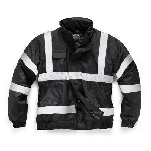 Arbeitsjacke - HV016 - Stand Safe ltd - für Flughafen / Warnschutz