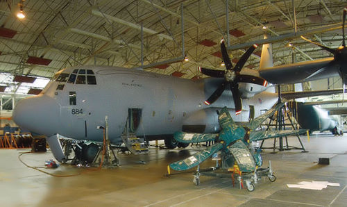 Schutzplane für Flugzeug - C130J R391 - AEROTEST LIMITED - für Motor