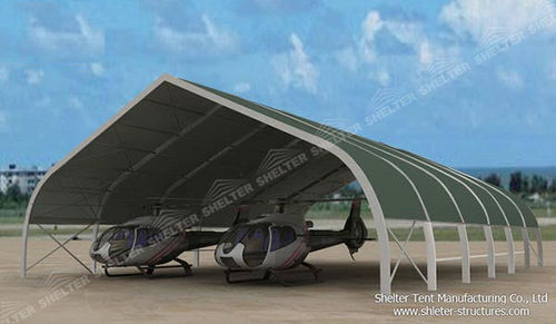 Hangar für Hubschrauber - Shelter Tent Manufacturing Co., Ltd - für Helideck