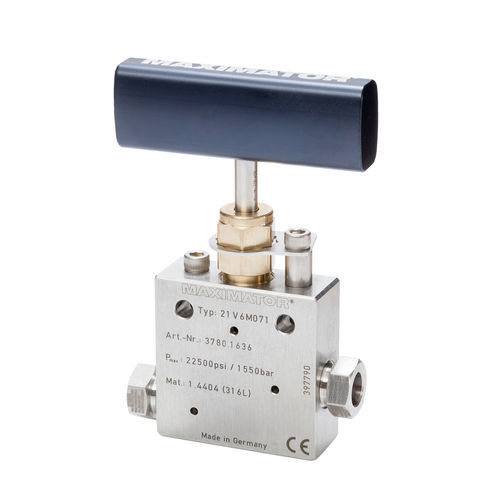 Ventil für Kraftstoff - 21V series - Maximator GmbH - Stell / für Flugzeug / Entspannung