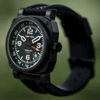 Aviator-Armbanduhr - NAV-01-GMT-B - TRINTEC - Chronograph / Quarz