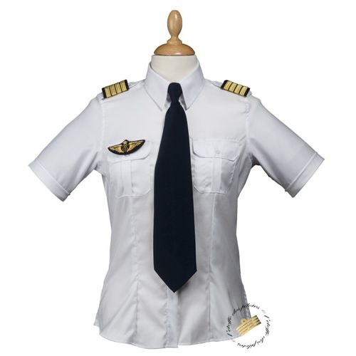 Uniform für Piloten - CHEM02/1001 - L'etoffe des pilotes  - Baumwolle / für Frauen