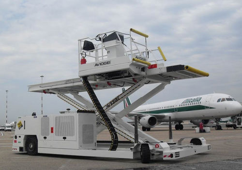 Scheren-Hubstapler - TLA 320 - Aviogei/Italy - für Waren / Diesel / elektrisch