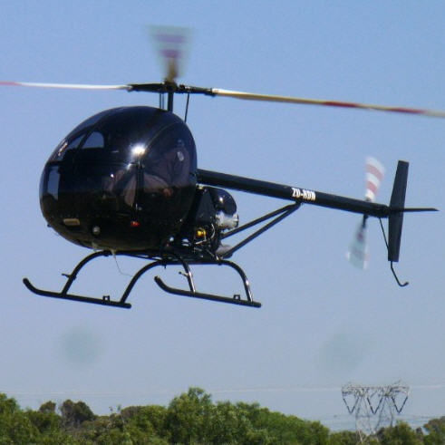 Zweisitzer-Hubschrauber - AK1-3  - D.B. AEROKOPTER - für Hilfeeinsätze / Tourismus / zur Überwachung