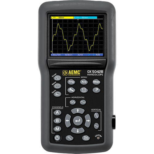 Digitales Oszilloskop - OX 5042B - AEMC Instruments  - 2-Wege / tragbar / für die Luftfahrtindustrie