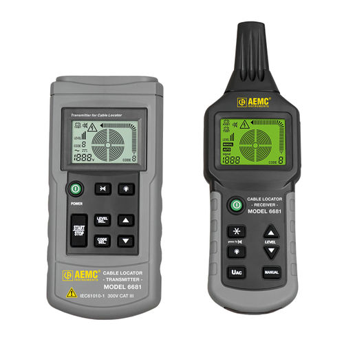 Tester für Kabel - 6681 - AEMC Instruments  - Luftfahrt / tragbar