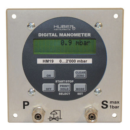 Digitaler Manometer - HM19 - Huber Instrumente - für Flugzeug